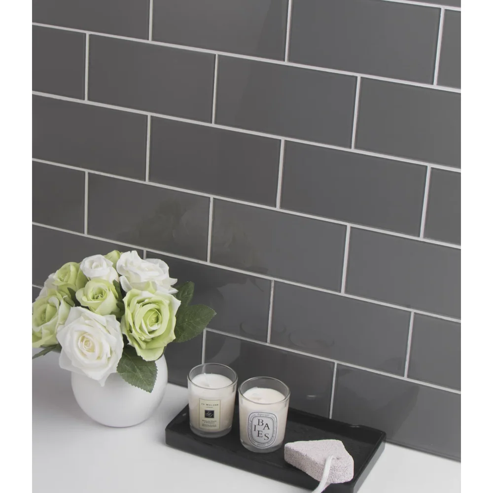 Glass Peel and Stick Subway Tile