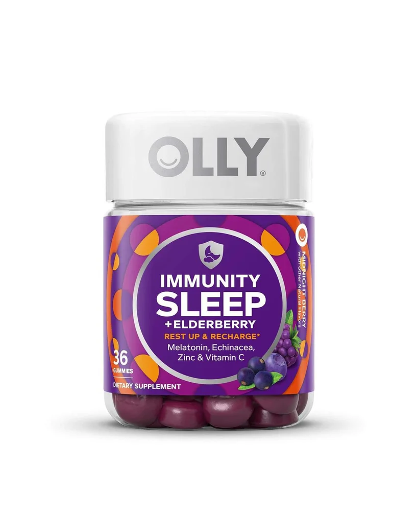 Immunity Sleep Gummies, Elderberry, 36 Gummies
