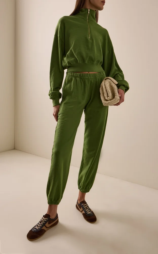 Cotton Boyfriend Pocket Sweatpants