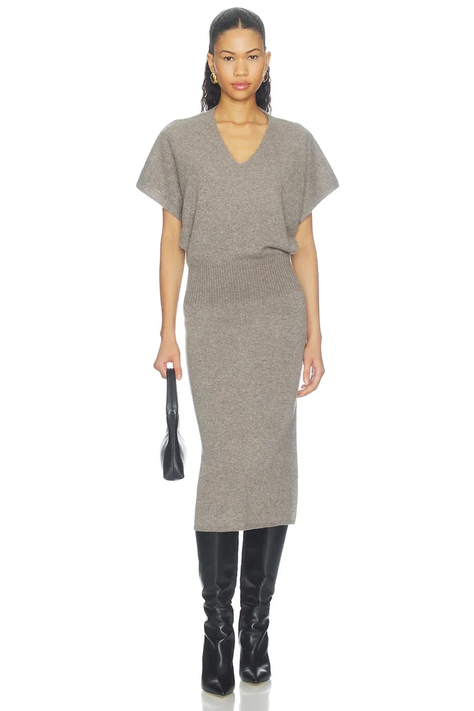 Ophi Vee Cashmere Dress
