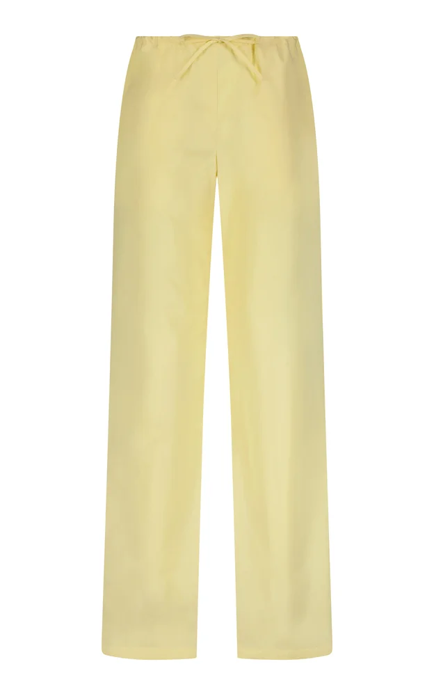 Exclusive Ledger Organic Cotton Poplin Pants