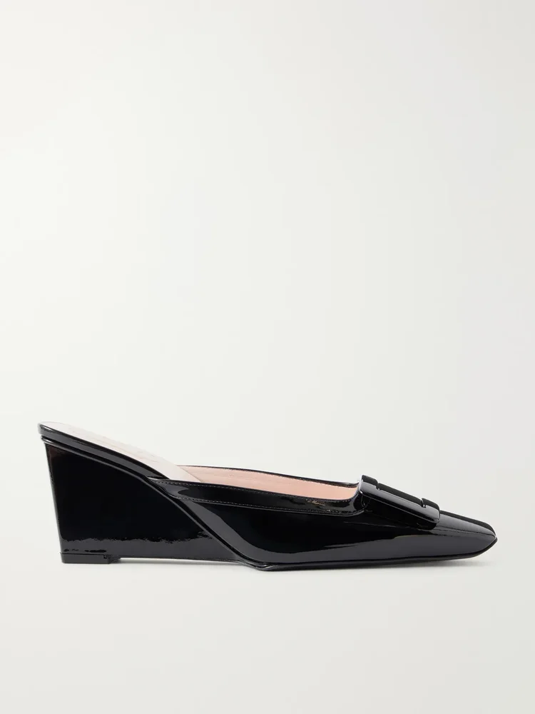 Belle Vivier 60 leather pumps