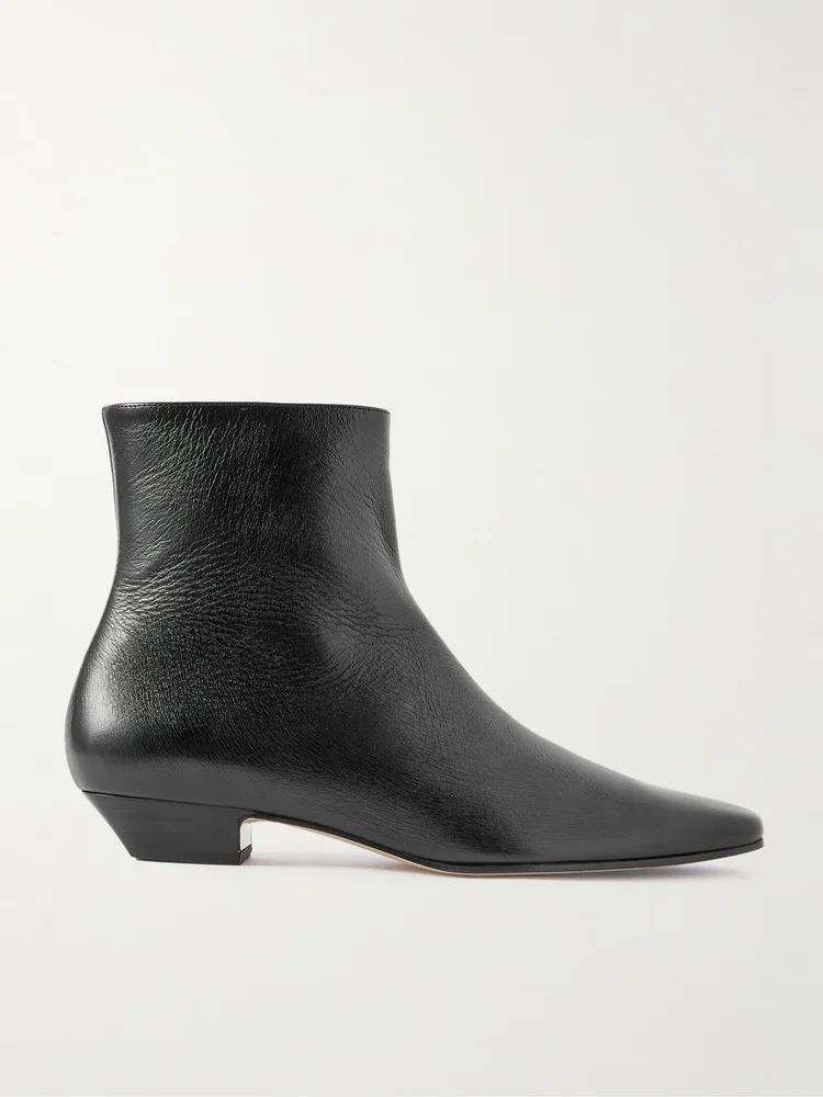 The Lennon leather ankle boots