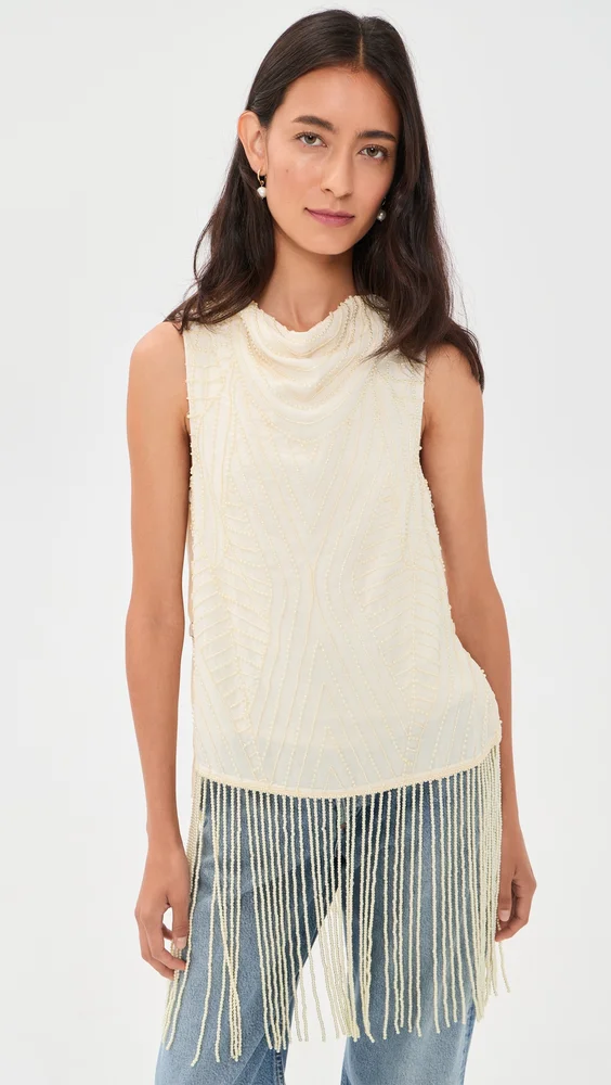 Carlotta Fringe Top
