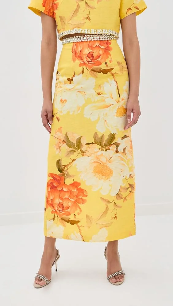 Kyra Embellished Maxi Skirt