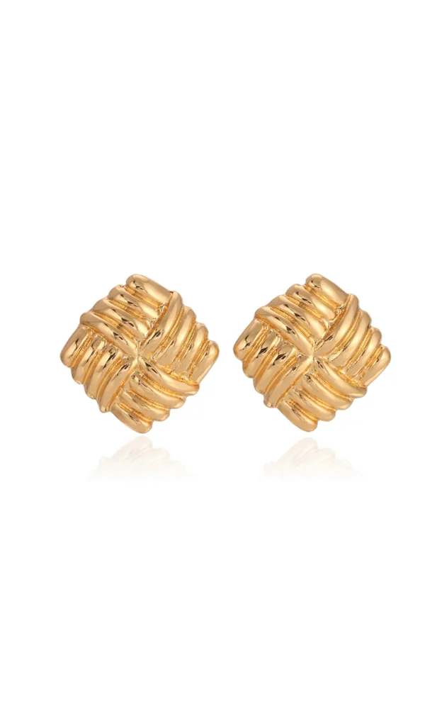 Wind Silver-Plated Earrings