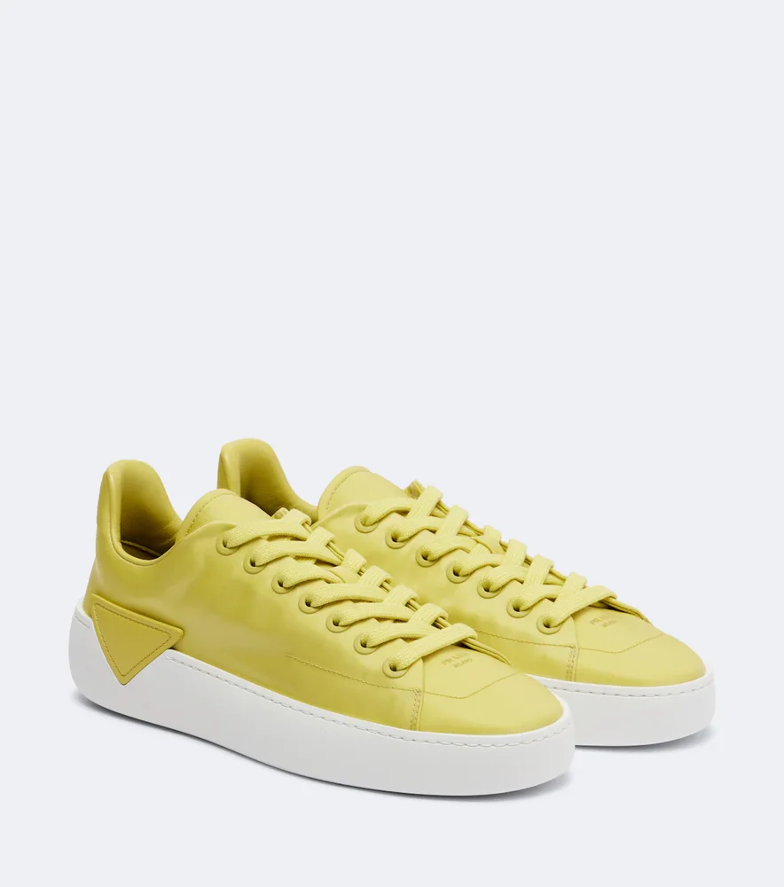Court Re-Nylon Sneakers (Yellow)