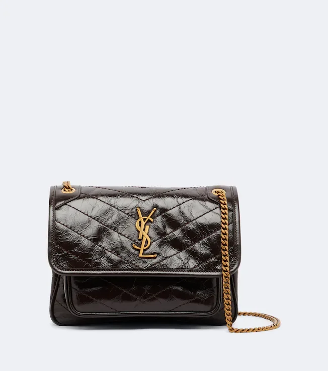 Niki Small leather shoulder bag
