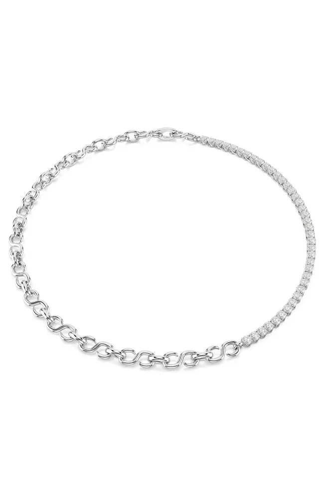 Matrix Mixed Tennis Necklace