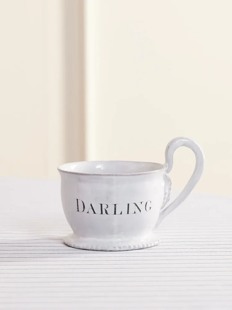 + John Derian Darling ceramic teacup