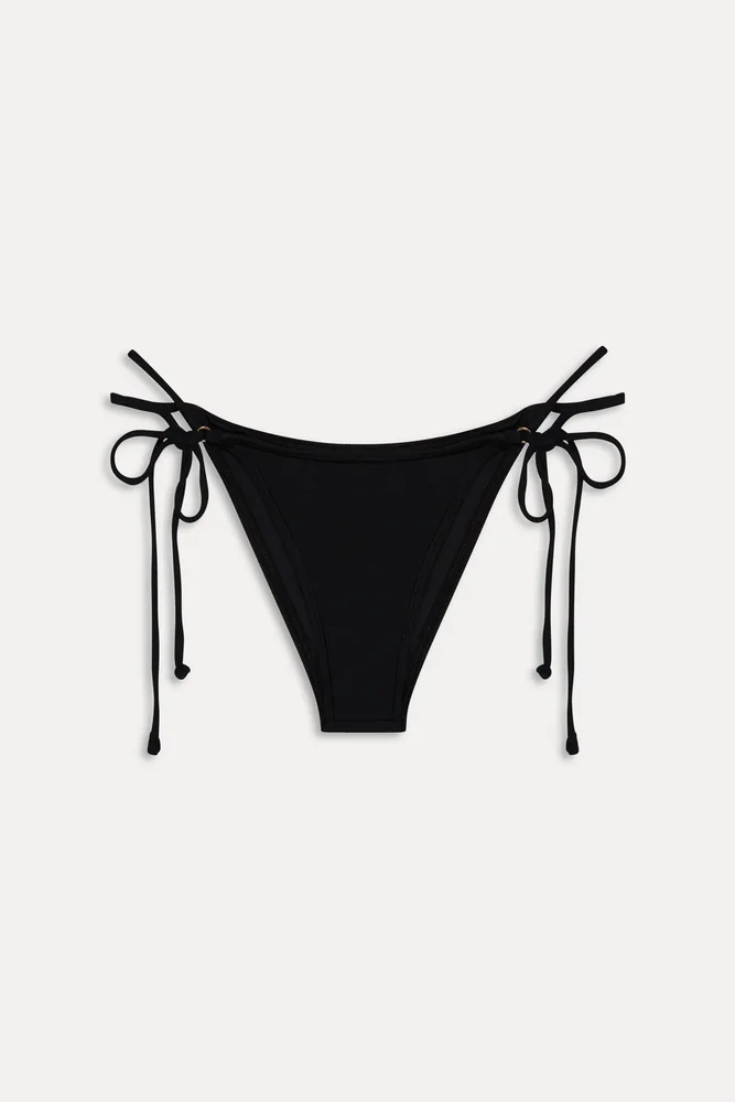 High Cut Cheeky Bikini Bottom
