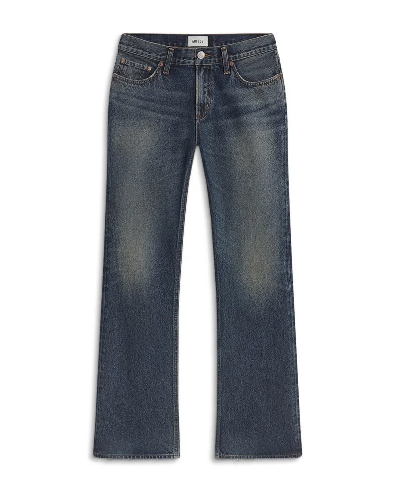 Low Rise Bootcut Jeans in Combination