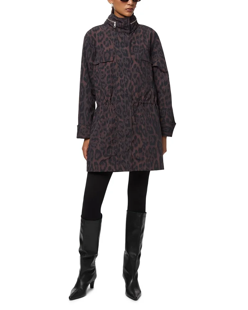 Bea Leopard Rain Jacket