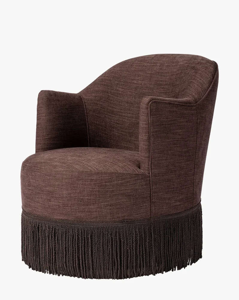 Ramsey Fringe Swivel Chair