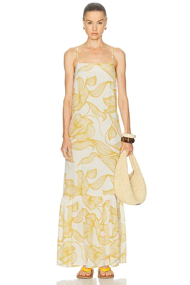 Foliage Maxi Dress