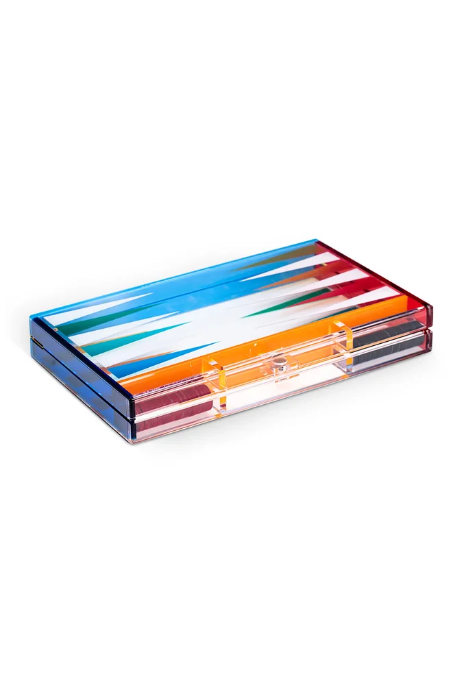 Acrylic Backgammon Set