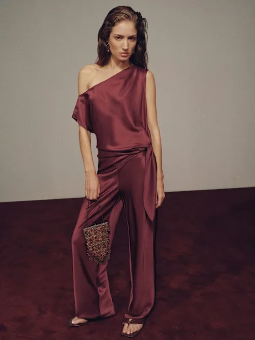 Sonnet Satin Two Piece