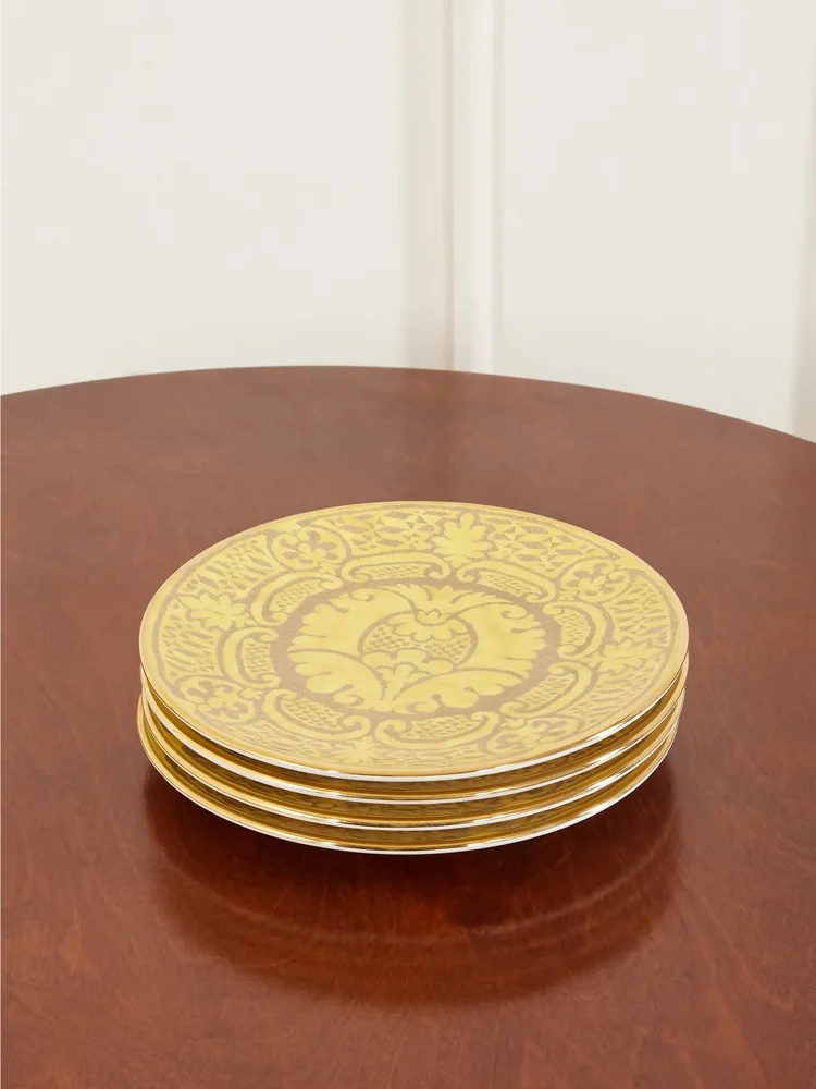 Fortuny Orsini Dessert Plates, Set of 4