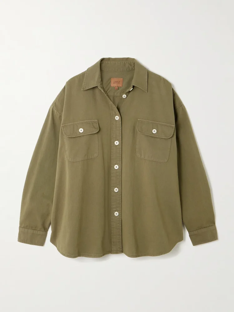 The Big oversized cotton-twill shirt