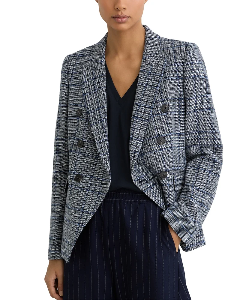 Petites Larissa Double Breasted Blazer