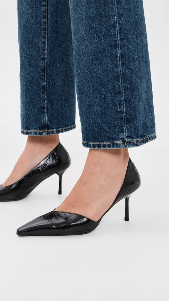 Max Embossed Pumps