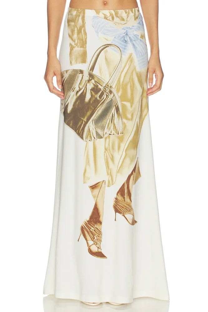 Printed Skirt