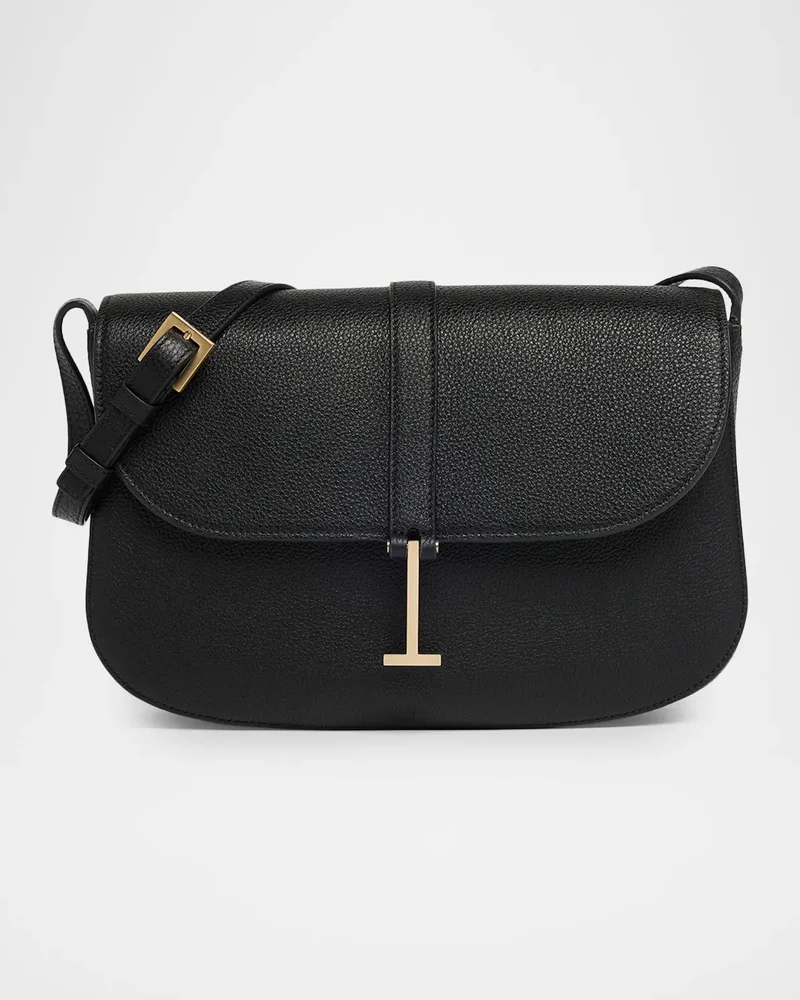 Kara Medium Grain Leather Crossbody Bag
