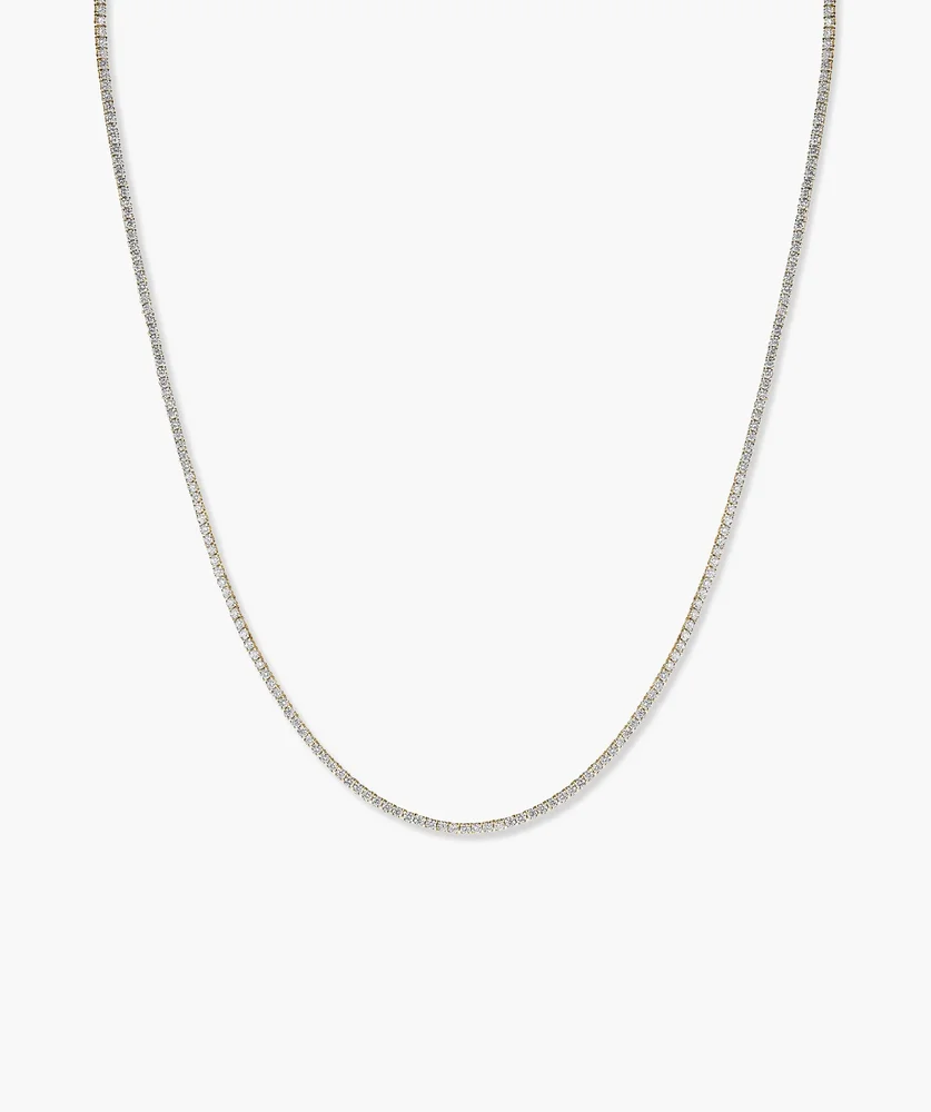 Lab Grown Diamond Tennis Necklace 1.8mm