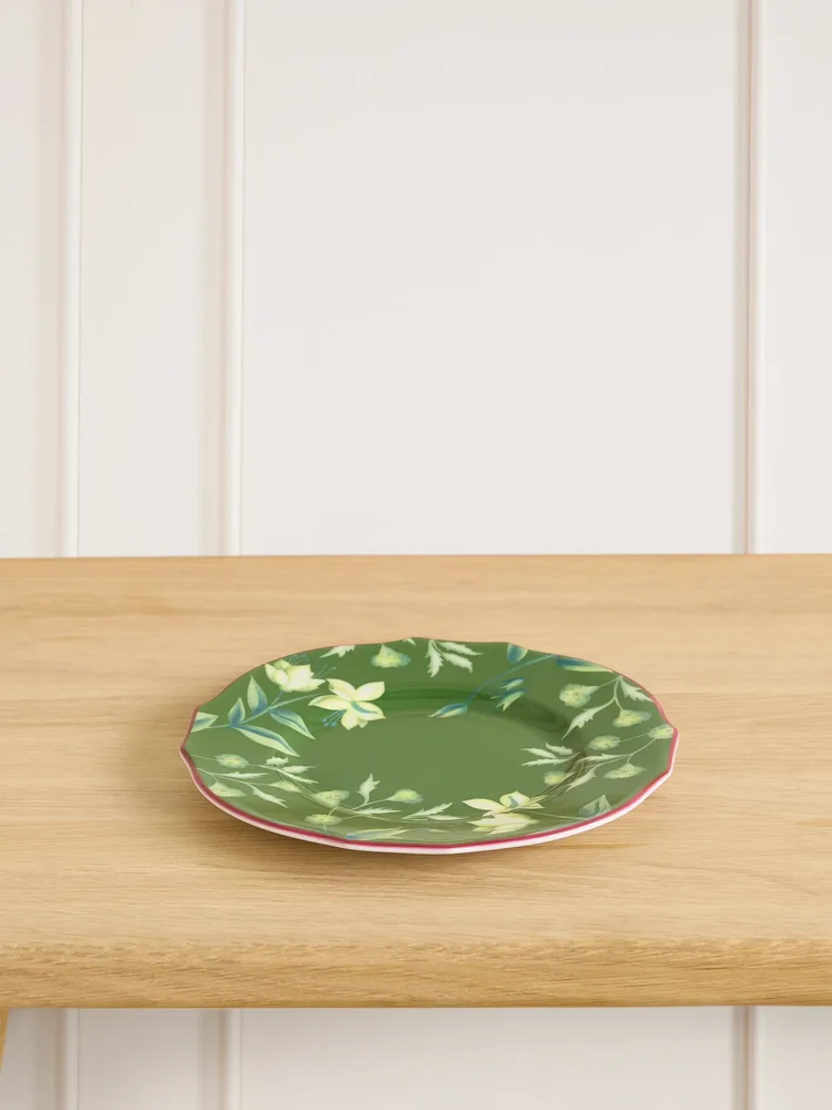 Floreanza porcelain bread plate