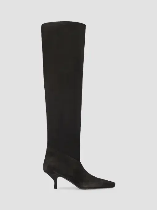 Rose 60MM Suede Over-The-Knee Boots