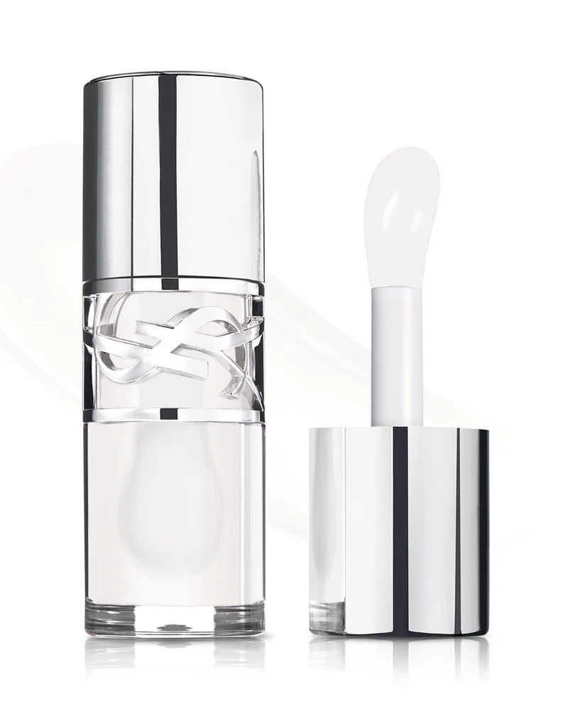 Loveshine Plumping Lip Oil Gloss with Hyaluronic Acid in 11 Radiant Glass (Clear transparent shimmer)