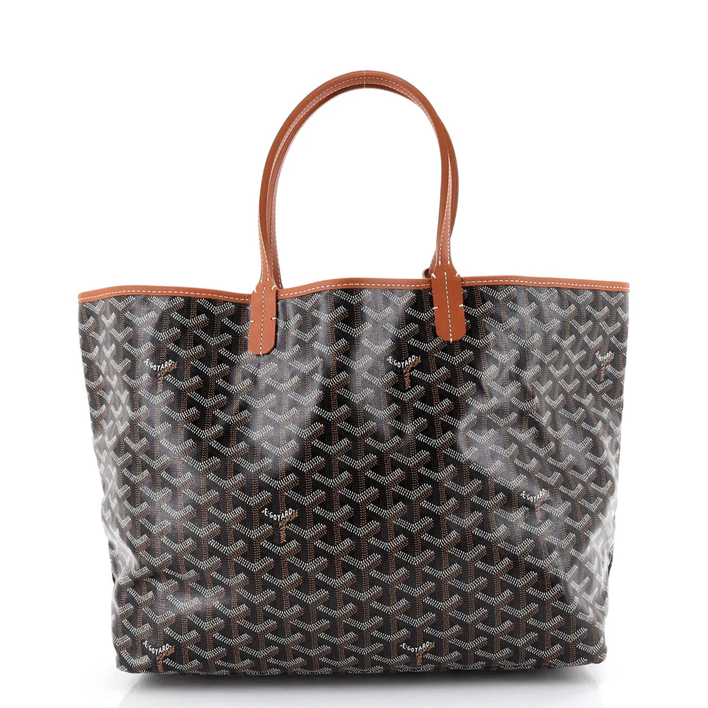 Pre-Owned Saint Louis Tote Coated Canvas PM in Brown