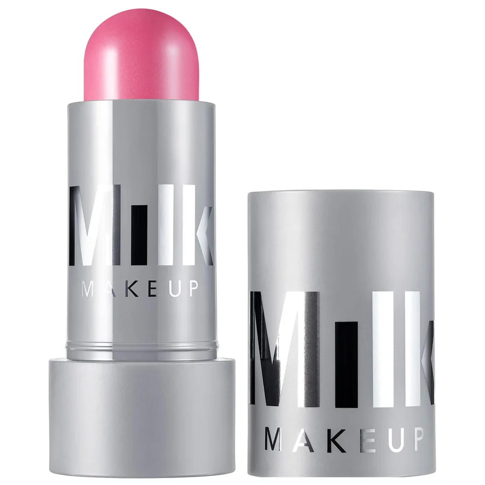 Lip + Cheek Cream Blush Stick with Hyaluronic Acid in Rally