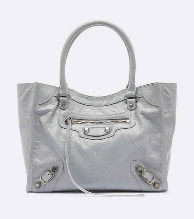 Le City Mini leather top-handle bag