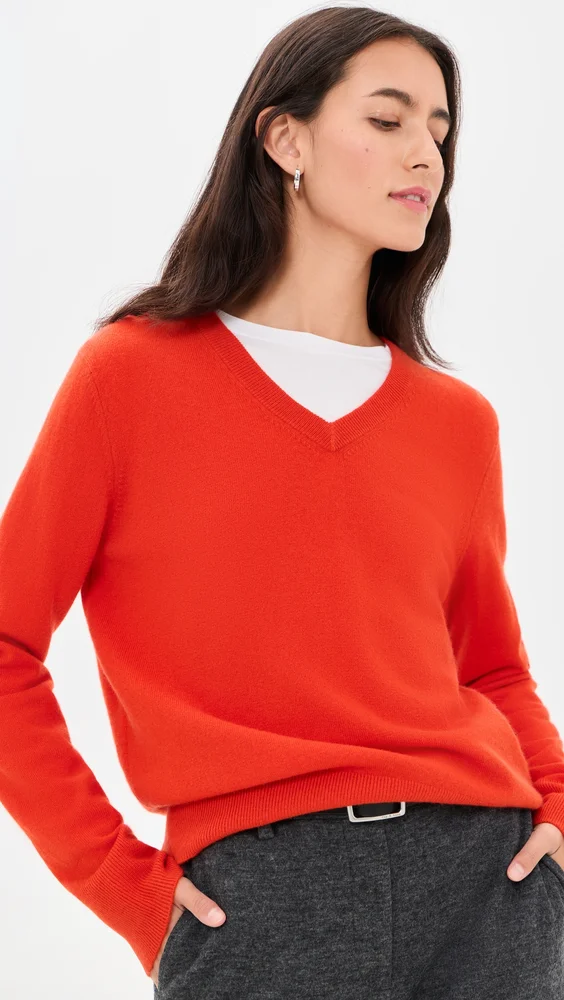 Classic V Neck Sweater