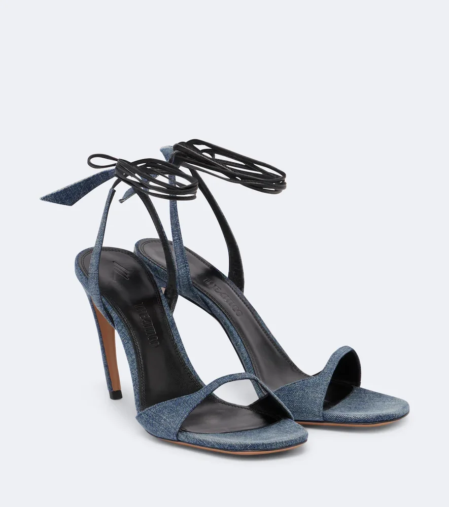 Ora Denim Slingback Sandals
