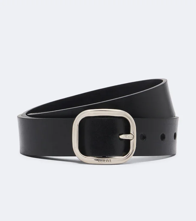 Leather belt
