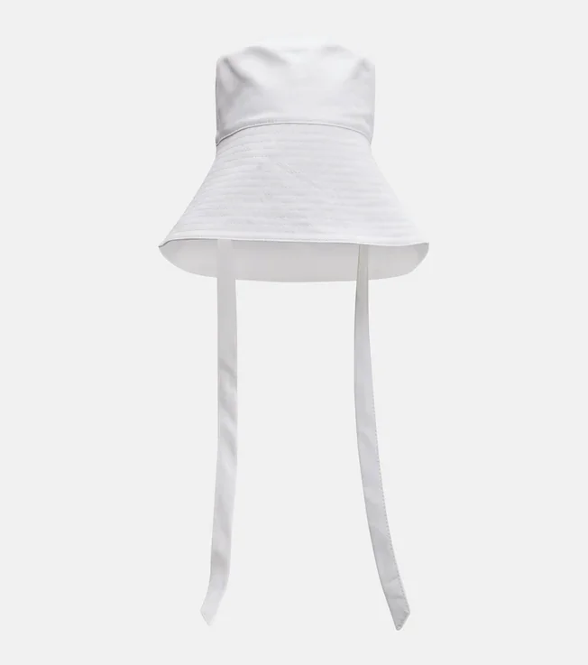 Cotton poplin bucket hat
