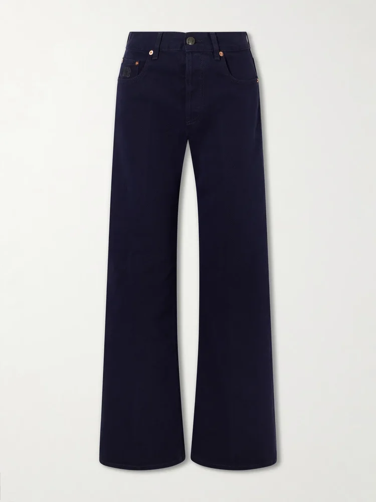 Clapotis Maline mid-rise wide-leg jeans