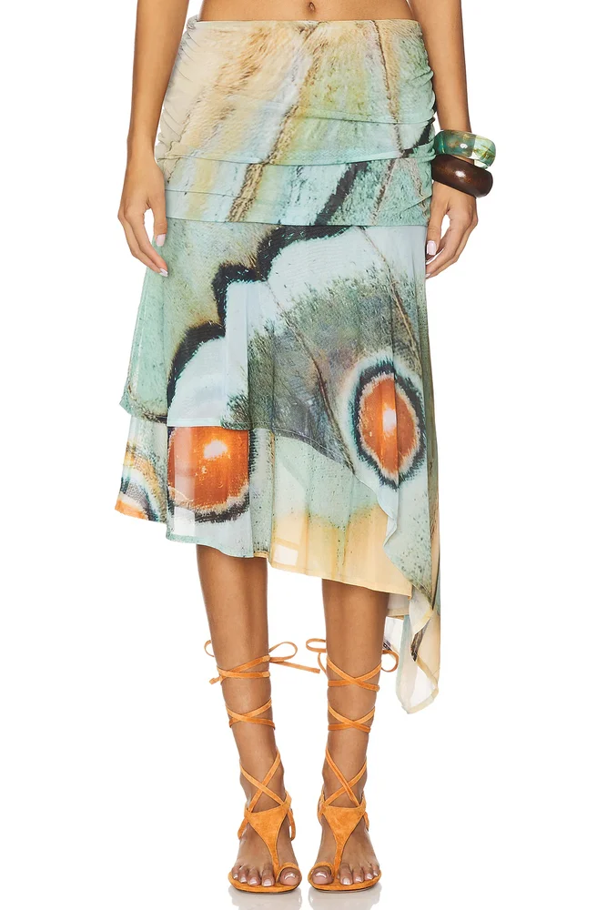 Festa Skirt Marbre