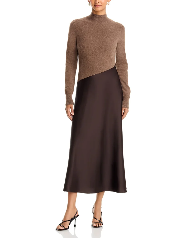 Vera Turtleneck Midi Dress