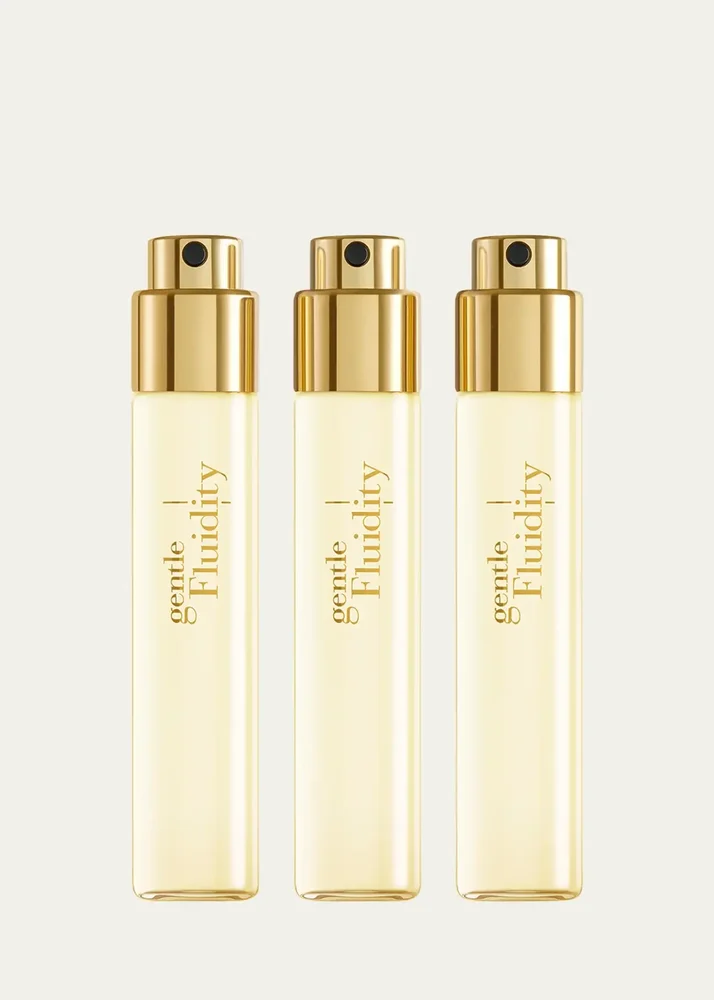 Gentle Fluidity Gold Eau de Parfum Travel Refills, 3 x 0.37 oz.