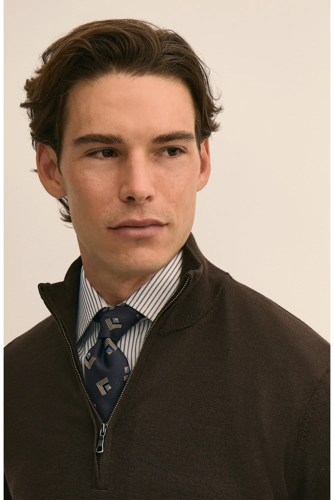 Ultimate Merino Wool Quarter-Zip Sweater