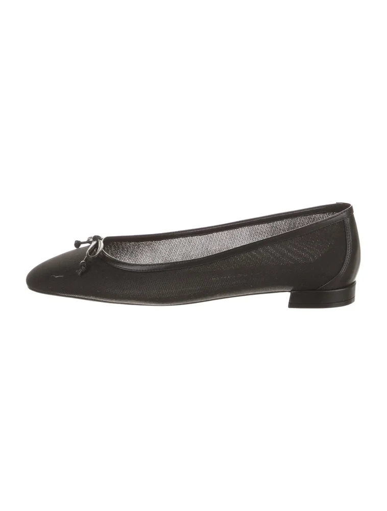 Suede Ballet Flats