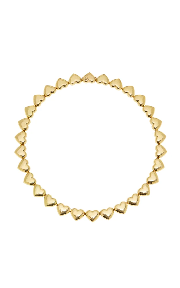Vintage Maubossin Heart Collar