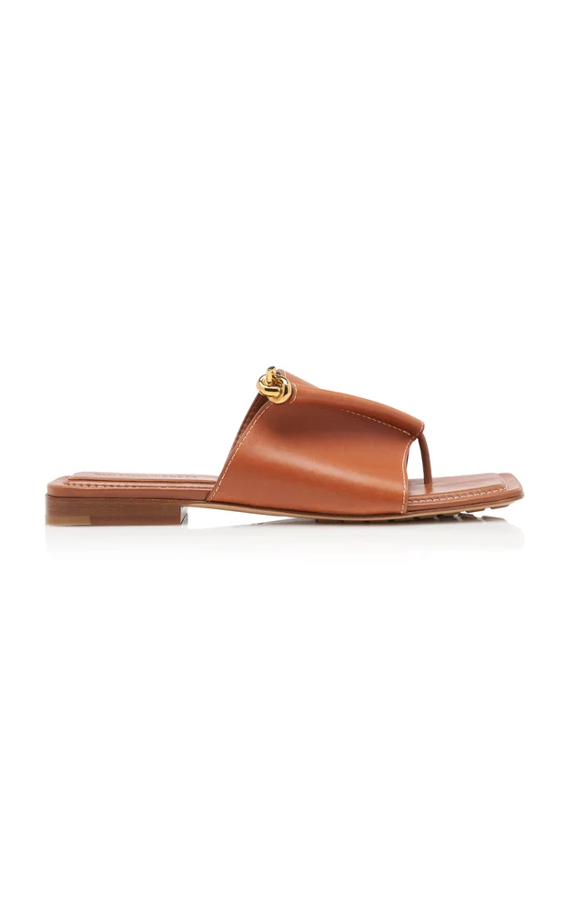 Solstice Embellished Leather Sandals