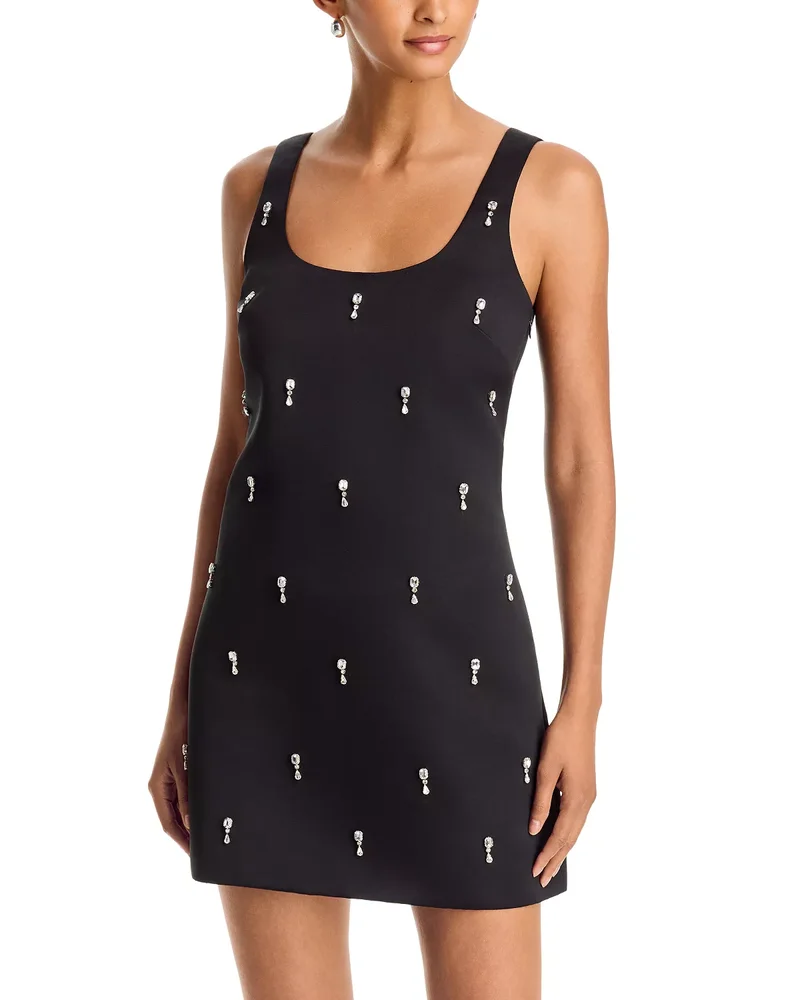 Jewel Satin Mini Dress, Exclusive