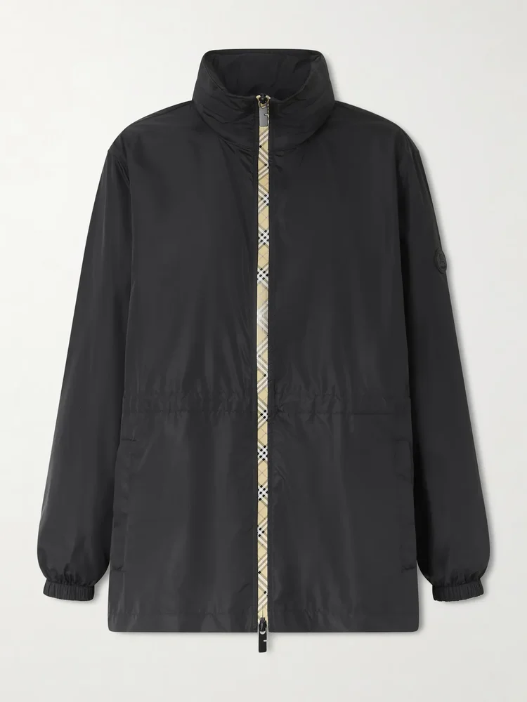 Hooded shell jacket