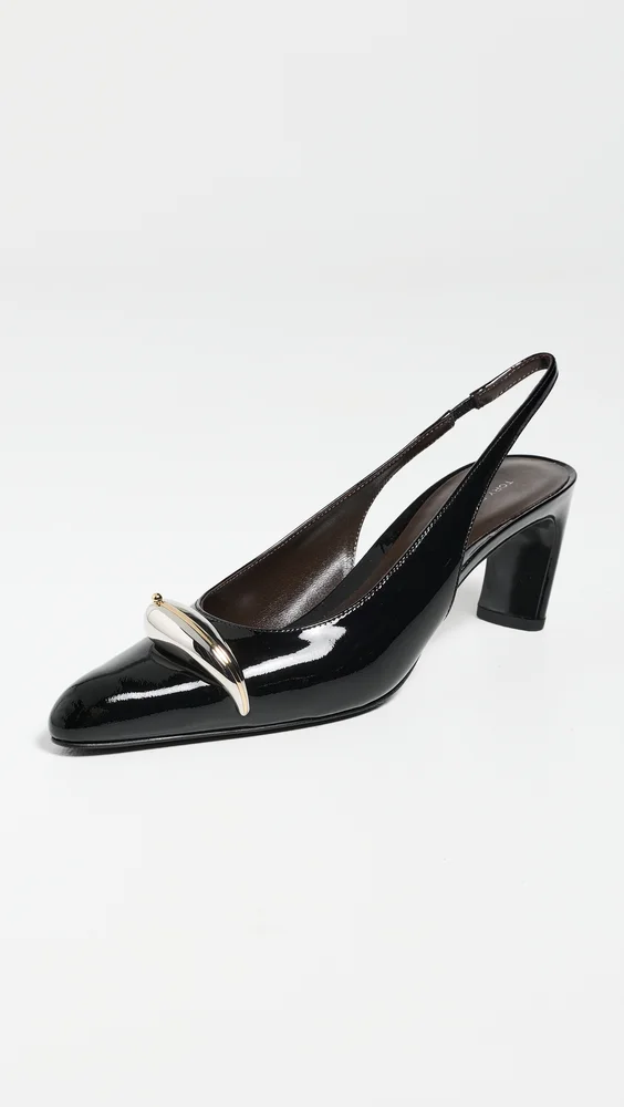 Pierced Slingbacks 65mm