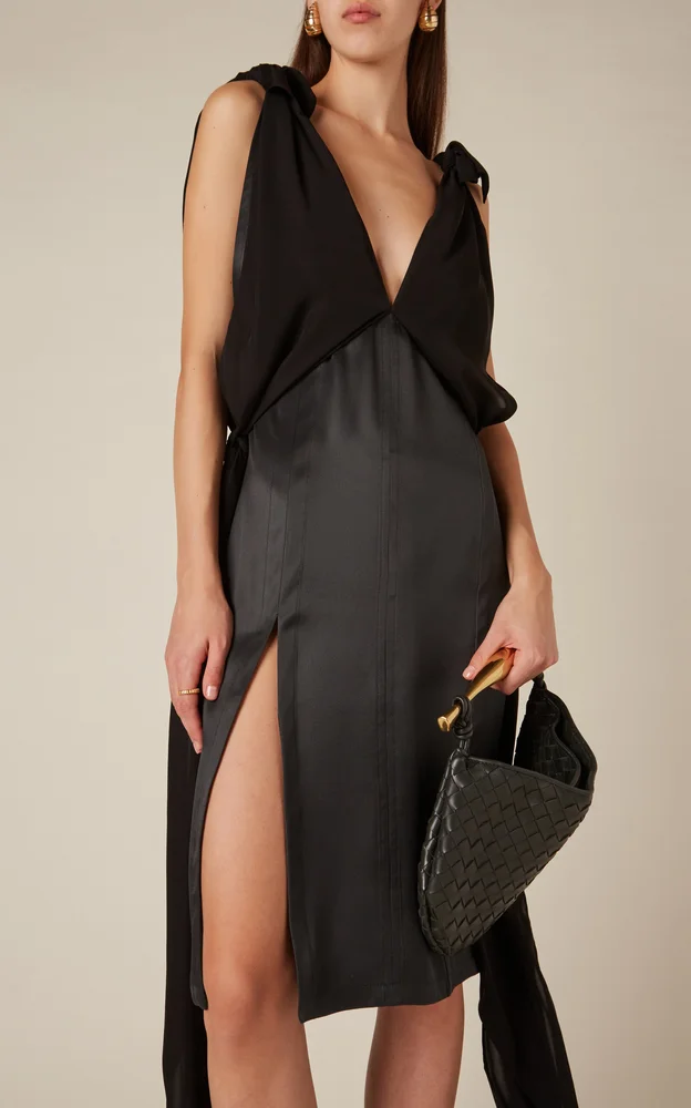 Silk Twill Dress